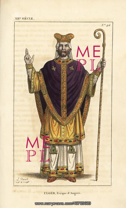 : Ulger or Ulgerius, Bishop of Angers, died 1149 : Ulger or Ulgerius, Bishop of Angers, died 1149