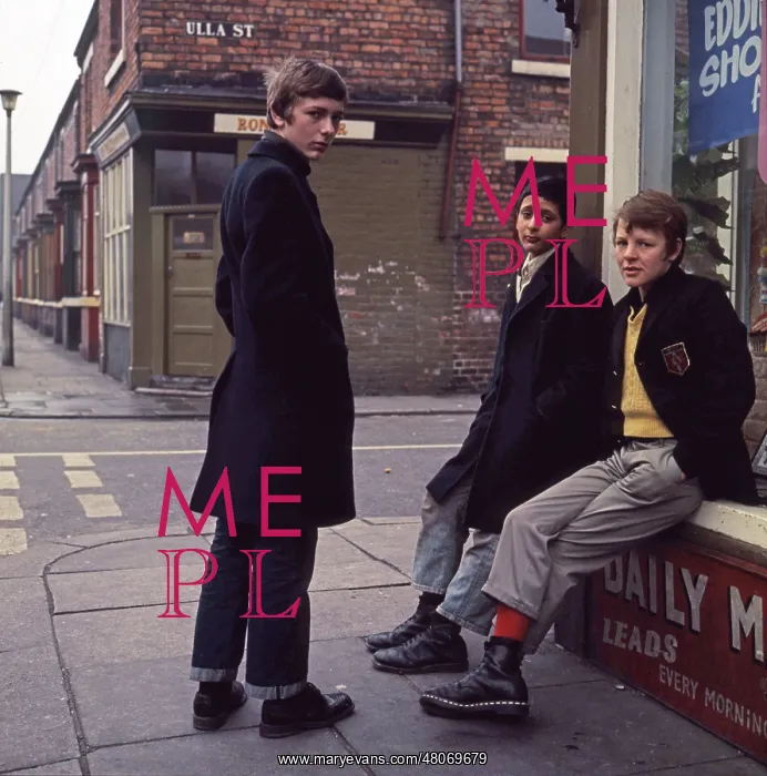  : Ulla Street Boot Boys. Middlesbrough 1970s