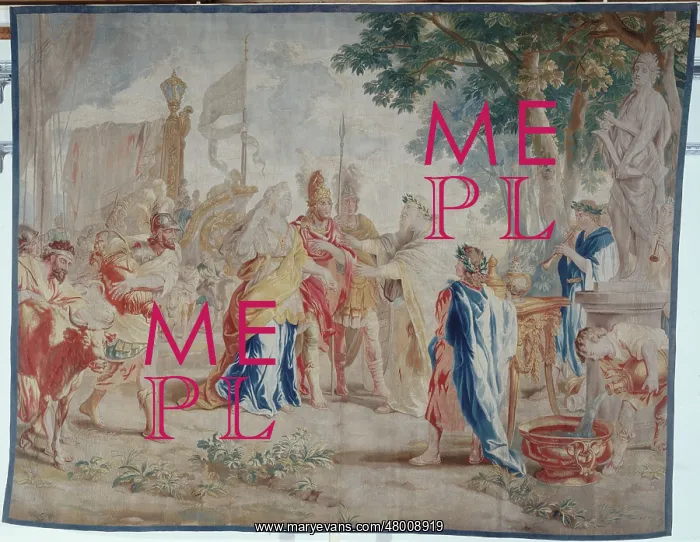 : Ulysses bringing Chryseis to his father : Ulysses bringing Chryseis to his father