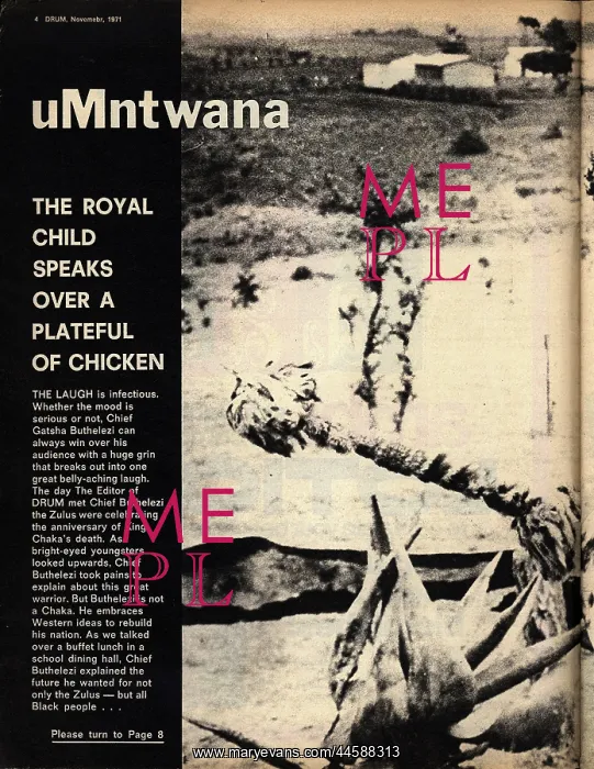 : Umntwana, The Royal Child Speaks Over A Plate : Umntwana, The Royal Child Speaks Over A Plate