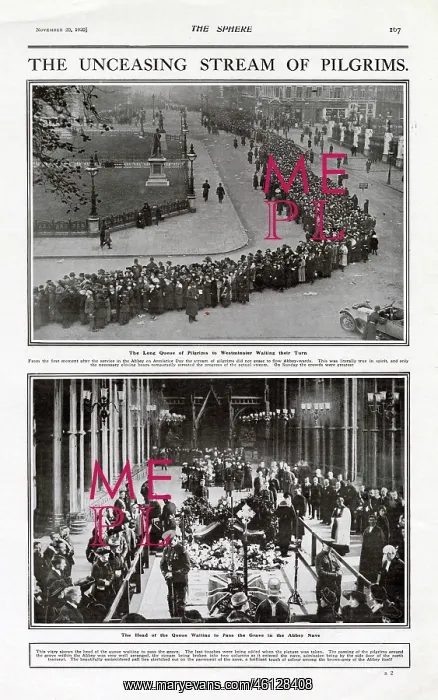 : Unceasing stream of pilgrims 1920 : Unceasing stream of pilgrims 1920