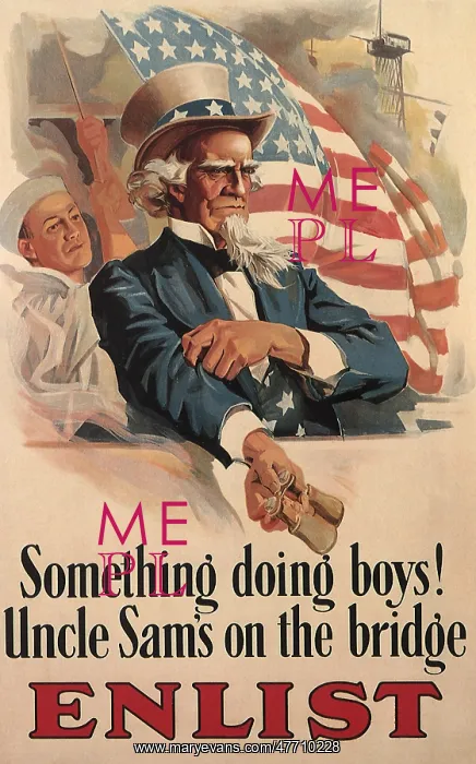 : Uncle Sam on the Bridge : Uncle Sam on the Bridge