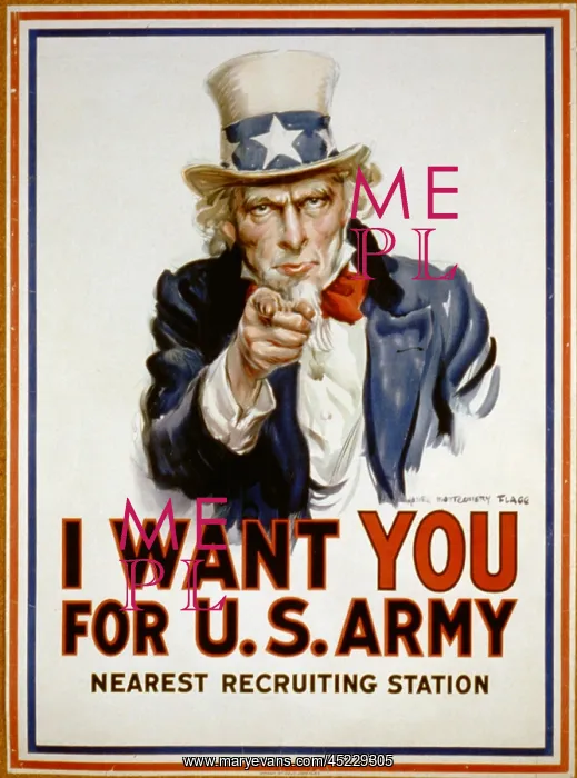 : Uncle Sam, I Want You US Army recruiting ? : Uncle Sam, I Want You US Army recruiting ?