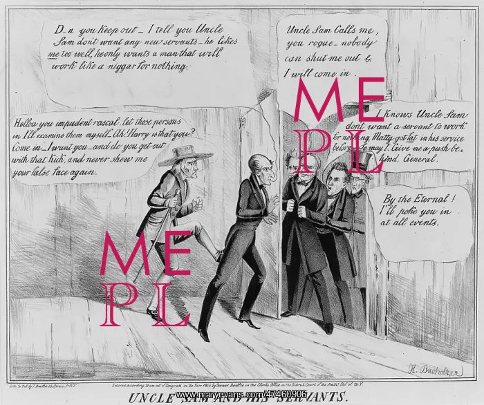 : Uncle Sam and his servants : Uncle Sam and his servants