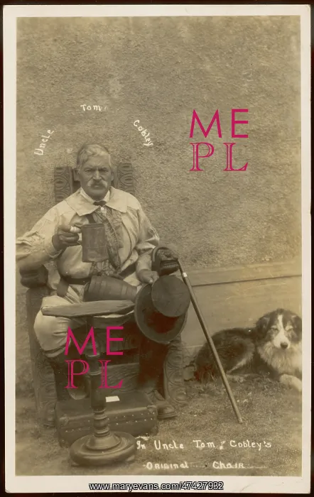 : UNCLE T COBLEY & DOG : UNCLE T COBLEY & DOG