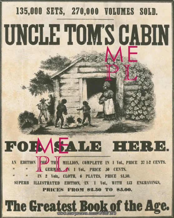 : Uncle Tom's Cabin Poster : Uncle Tom's Cabin Poster
