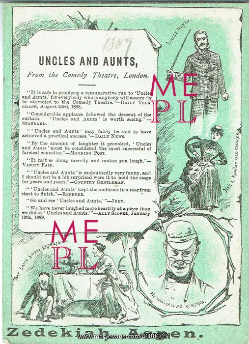 : Uncles and Aunts by William Lestocq and Walter Everard : Uncles and Aunts by William Lestocq and Walter Everard