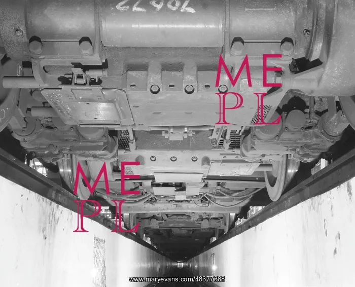 : Undercarriage of a train : Undercarriage of a train