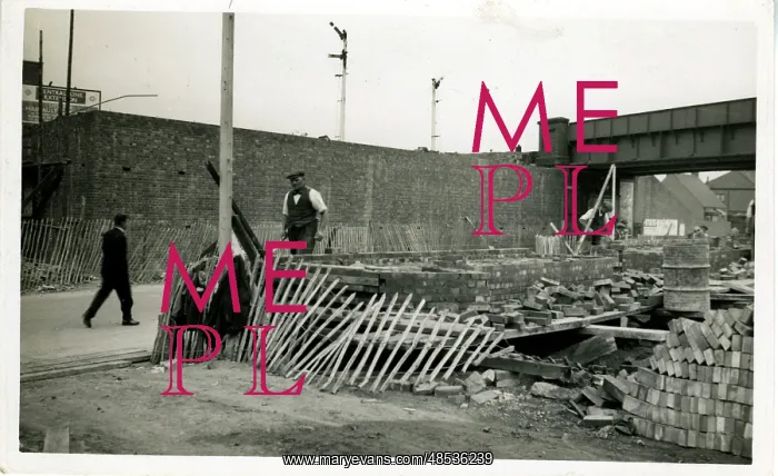: Underground Railway Construction, Hainault, London : Underground Railway Construction, Hainault, London