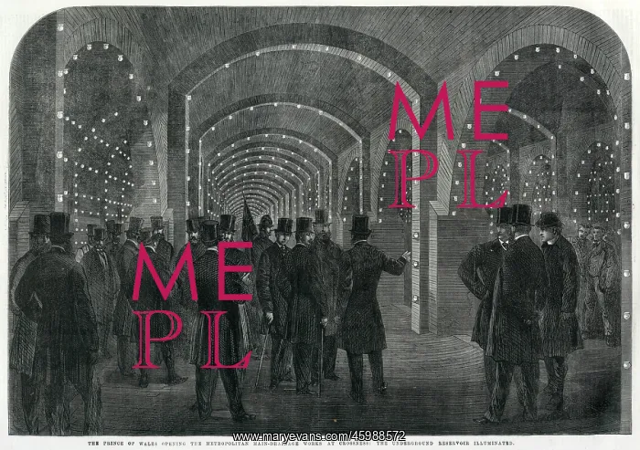  : Underground Reservoir at Crossness 1865