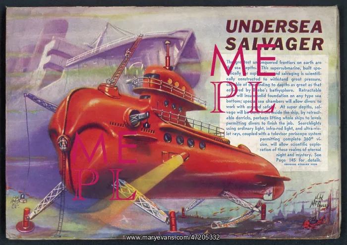 : UNDERSEA SALVAGER : UNDERSEA SALVAGER