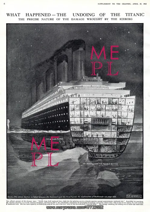 : The undoing of the Titanic : The undoing of the Titanic