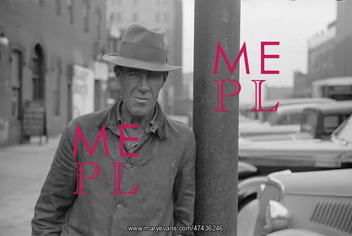 : Unemployed man, Omaha, Nebraska : Unemployed man, Omaha, Nebraska