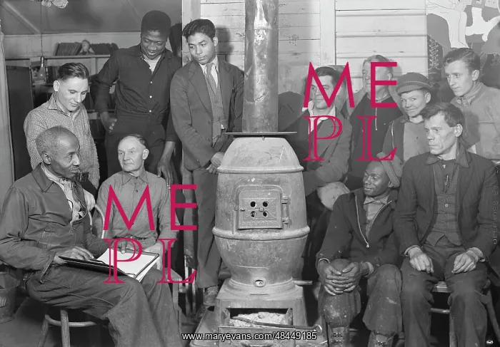 : Unemployed men attending meeting of the Workers : Unemployed men attending meeting of the Workers