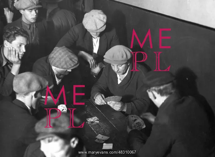 : Unemployed playing cards, 1932 : Unemployed playing cards, 1932