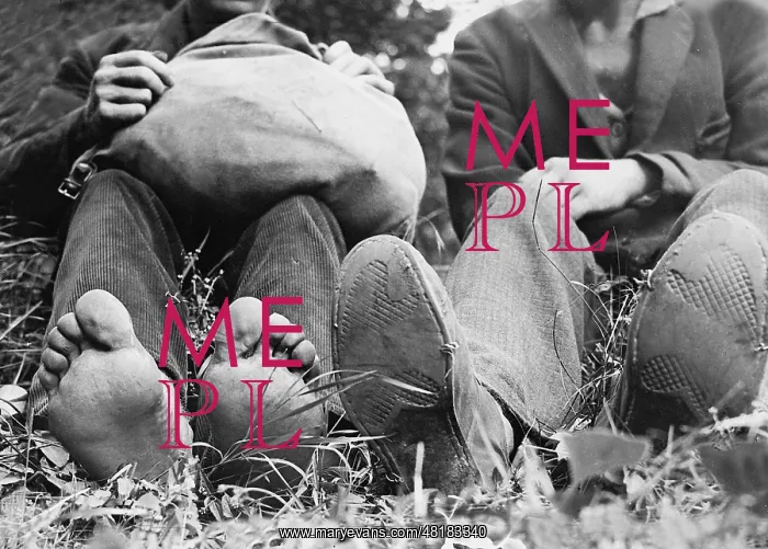 : Unemployed tramps, 1929