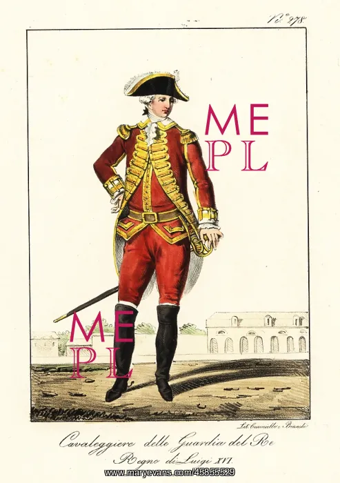 : Uniform of a cavalryman of the Light Horse, Life : Uniform of a cavalryman of the Light Horse, Life