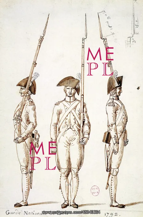 : Uniform of the National Guard : Uniform of the National Guard