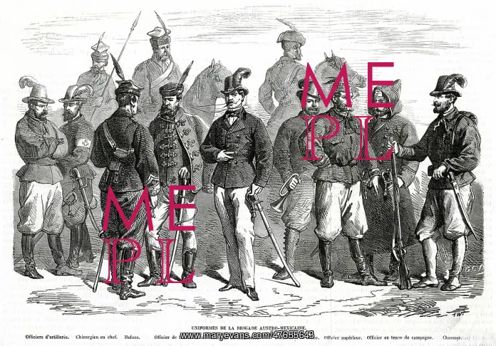 : The Uniforms of the Austro-Mexican Brigade : The Uniforms of the Austro-Mexican Brigade