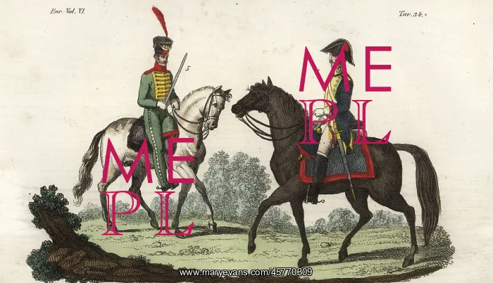 : Uniforms of the Spanish Cavalry, 1800s : Uniforms of the Spanish Cavalry, 1800s