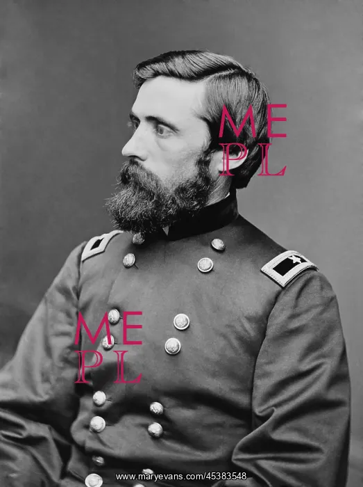 : Union Brig. Gen. John A. Rawlins and Ulysses : Union Brig. Gen. John A. Rawlins and Ulysses