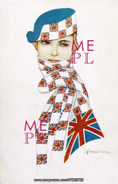 : UNION JACK HAT & SCARF : UNION JACK HAT & SCARF
