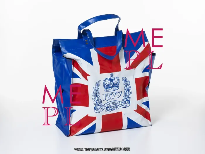 : Union Jack plastic shopping bag : Union Jack plastic shopping bag