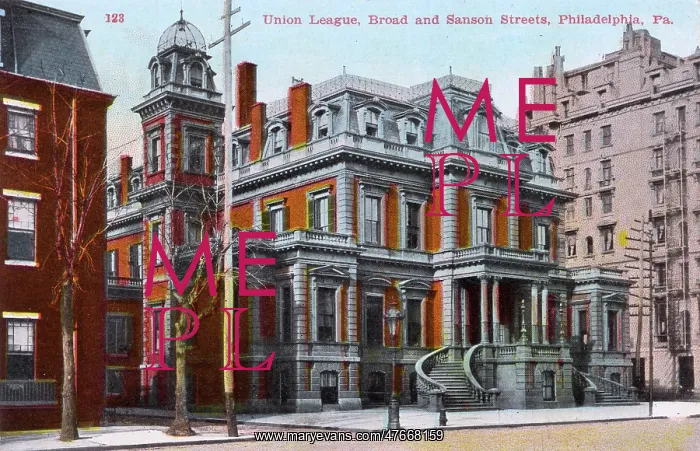 : Union League, Broad and Sanson Street, Philadelphia, PA, USA : Union League, Broad and Sanson Street, Philadelphia, PA, USA