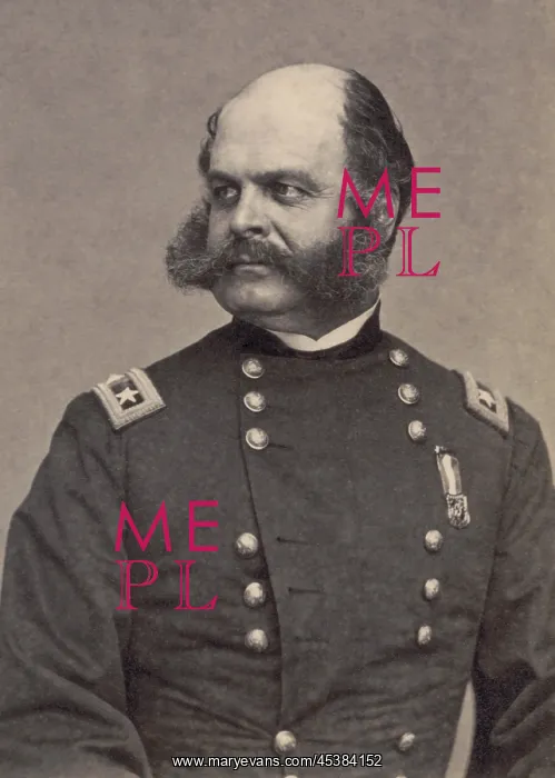 : Union Major General Ambrose E. Burnside c : Union Major General Ambrose E. Burnside c
