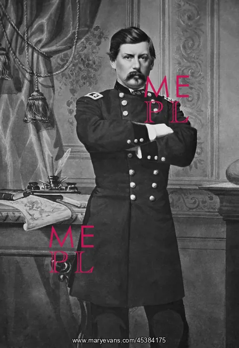 : Union Major General George McClellan trained : Union Major General George McClellan trained