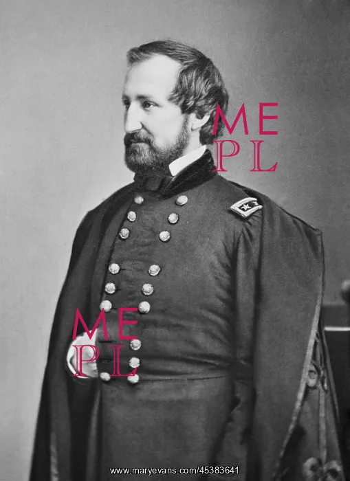 : Union Major General William Rosecrans, commanded : Union Major General William Rosecrans, commanded