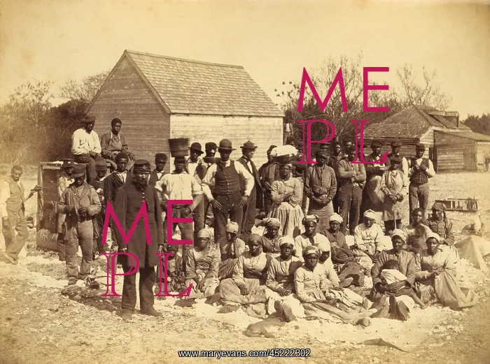 : A Union soldier stands with African Americans ? : A Union soldier stands with African Americans ?