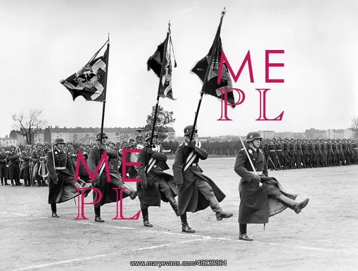 : A unit of the Luftwaffe receives its troop flags, 1937 : A unit of the Luftwaffe receives its troop flags, 1937