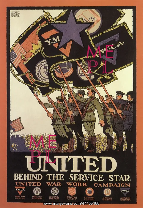 : United Behind the Service Star : United Behind the Service Star