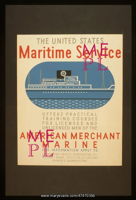 : The United States Maritime Service offers practical training : The United States Maritime Service offers practical training
