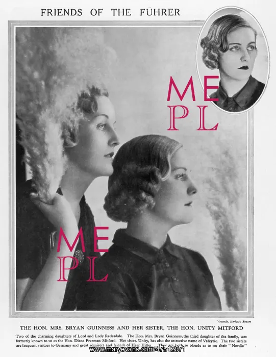: Unity and Diana Mitford : Unity and Diana Mitford
