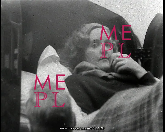 : Unity Mitford Lying on a Stretcher and Being : Unity Mitford Lying on a Stretcher and Being