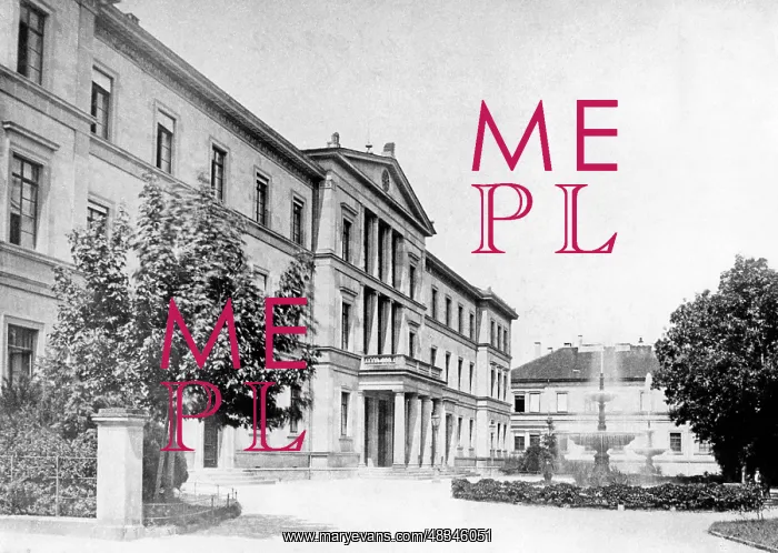 : University building Tuebingen, 1900 : University building Tuebingen, 1900