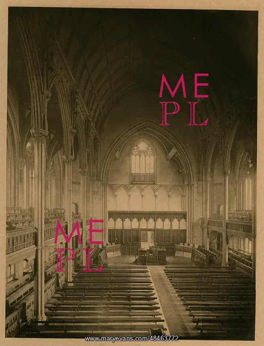  : University of Glasgow - Interior of Bute Hall