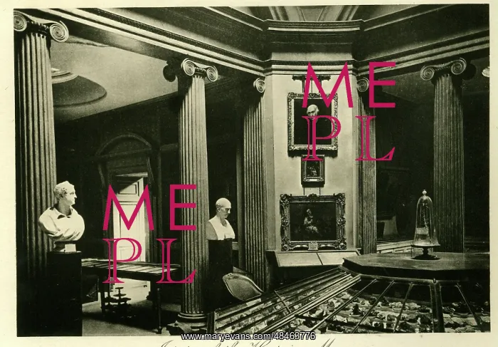: University of Glasgow - Interior of the Hunterian Museum : University of Glasgow - Interior of the Hunterian Museum