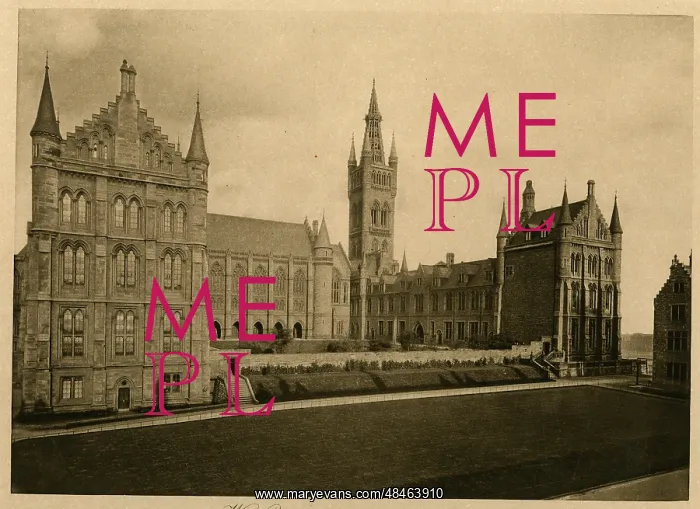  : University of Glasgow - West Quadrangle looking East
