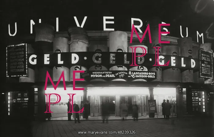 : The Universum cinema, 1928 : The Universum cinema, 1928