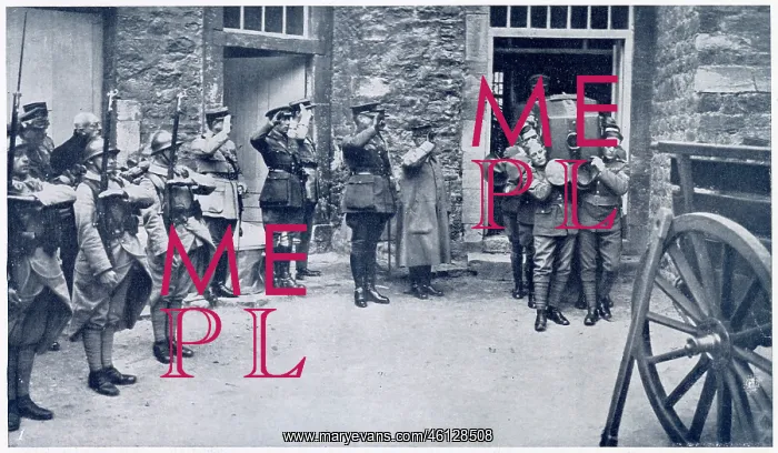 : Unknown British Warrior coffin saluted by Foch : Unknown British Warrior coffin saluted by Foch