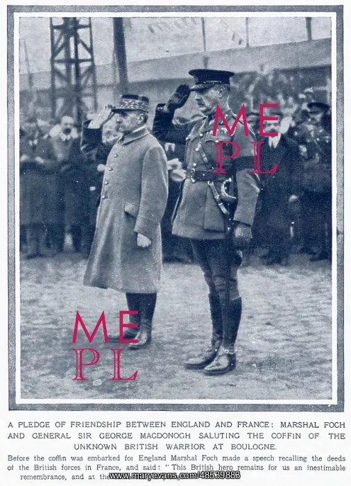 : Unknown Warrior - Homeward in Boulogne 1920 : Unknown Warrior - Homeward in Boulogne 1920
