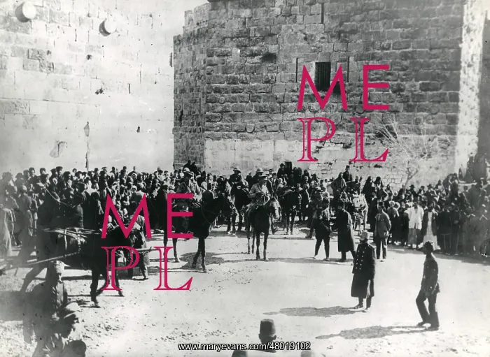 : Unofficial surrender of Jerusalem, WW1 : Unofficial surrender of Jerusalem, WW1