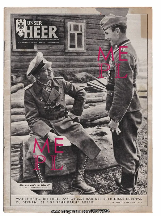 : Unser Heer No. 7 : Unser Heer No. 7