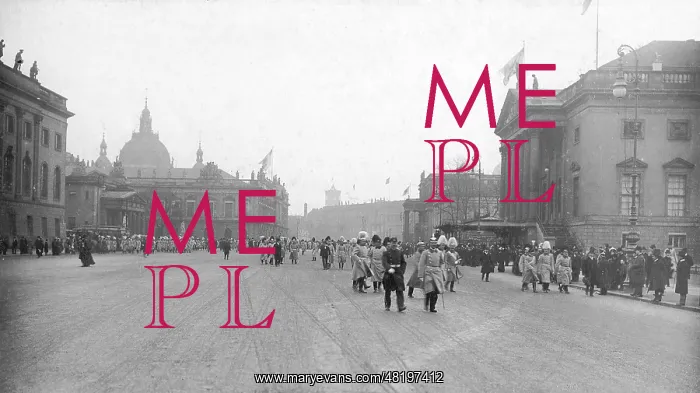 : Unter den Linden in Berlin, 1910 : Unter den Linden in Berlin, 1910