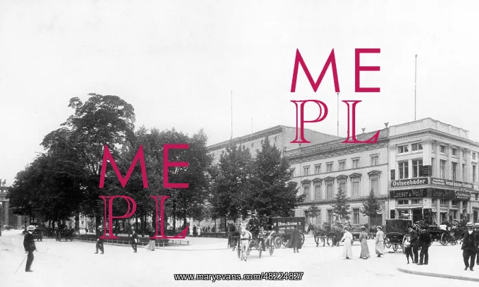 : The Unter den Linden in Berlin, 1913 : The Unter den Linden in Berlin, 1913
