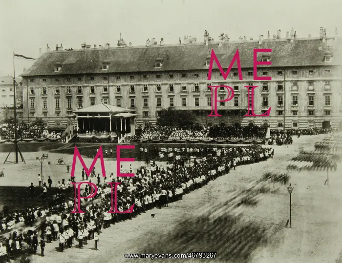 : Unveiling of Archduke Carl monument : Unveiling of Archduke Carl monument