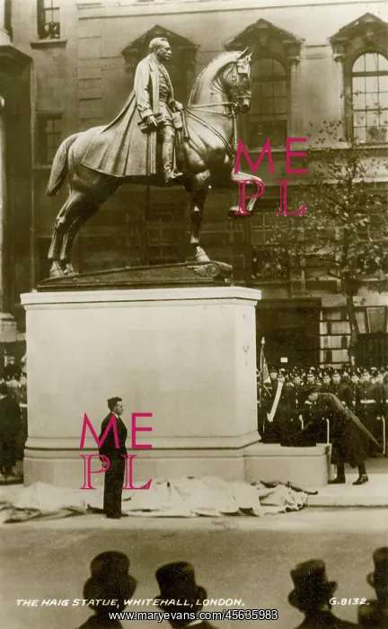 : Unveiling of the Haig Memorial Statue, Whitehall : Unveiling of the Haig Memorial Statue, Whitehall